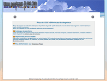 Tablet Screenshot of drapeaux-flags.com